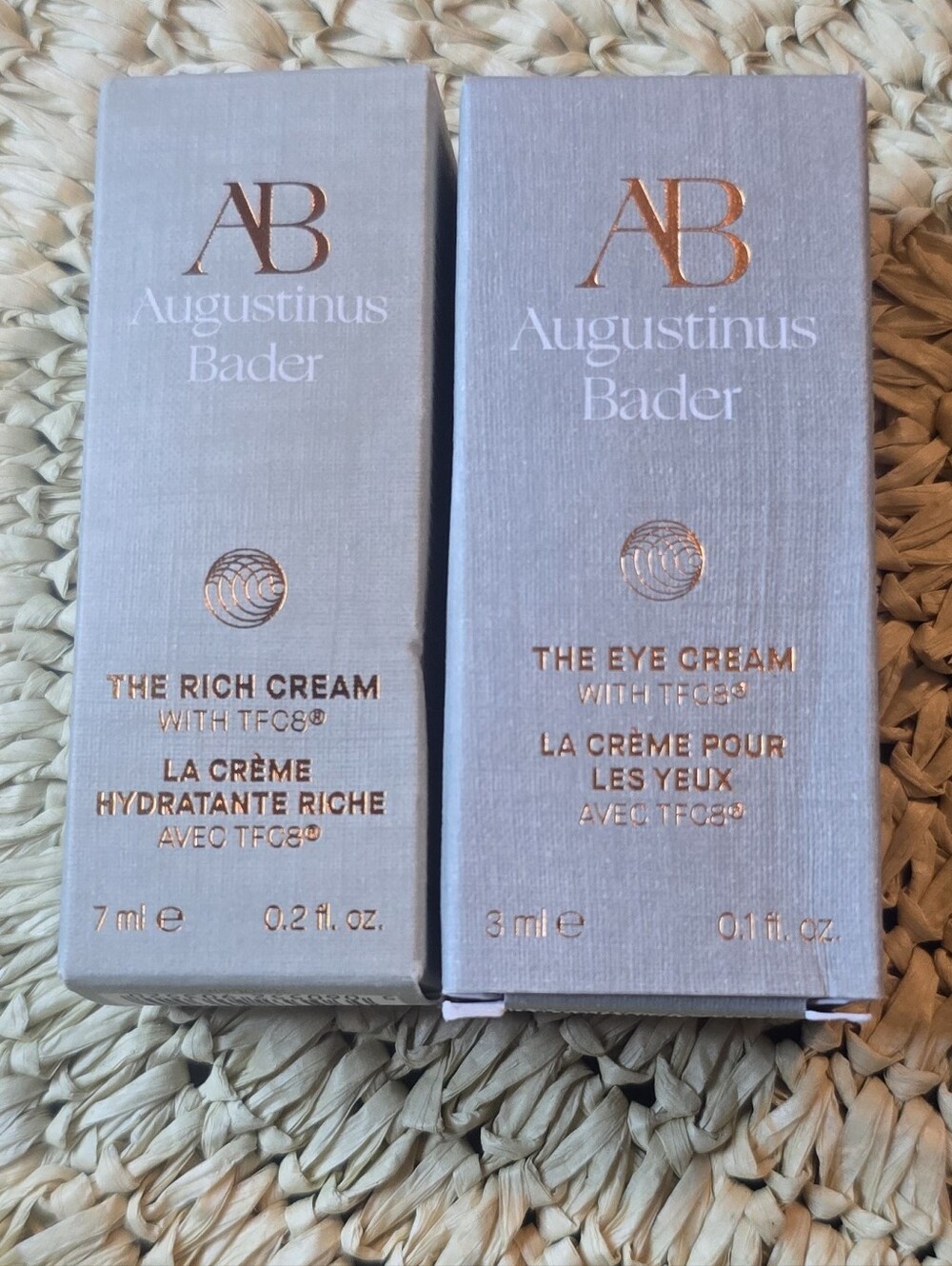 Augustinus Bader The Rich Cream & The Eye Cream —  Skincare Duo